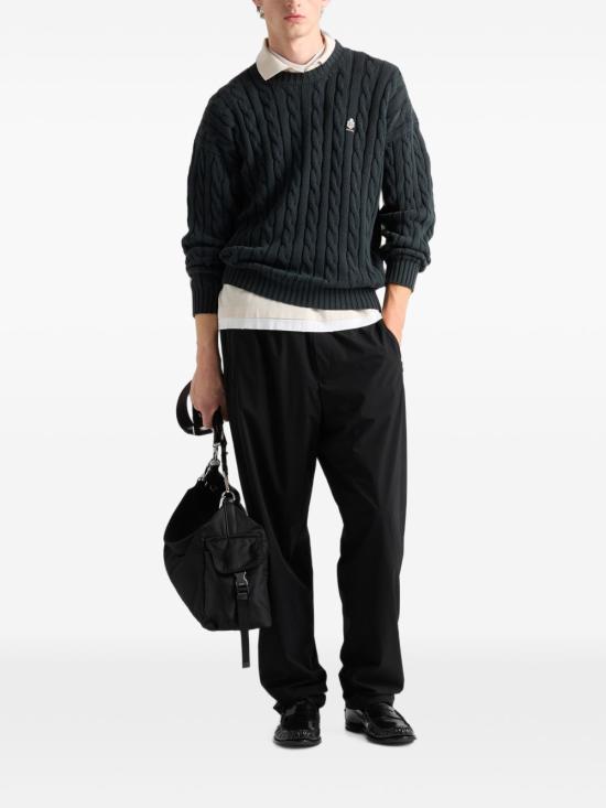 26FW 프라다 스트레이트 팬츠 SPH561SOOO19SO F0002 NERO - PRADA