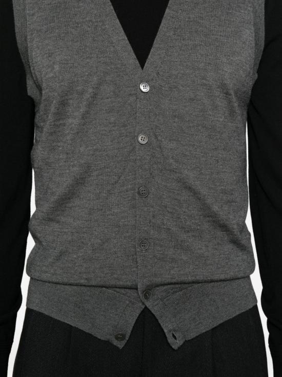 26FW 꼬르넬리아니 스웨터 28M5362A25129 015 GRIGIO - CORNELIANI