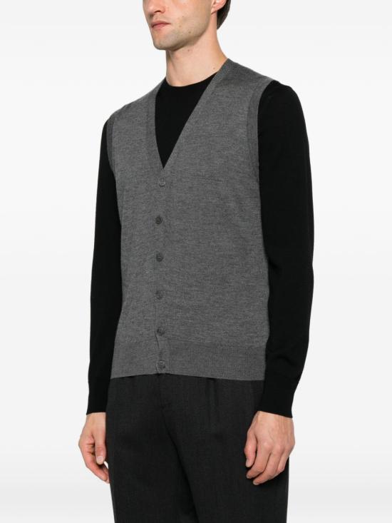 26FW 꼬르넬리아니 스웨터 28M5362A25129 015 GRIGIO - CORNELIANI