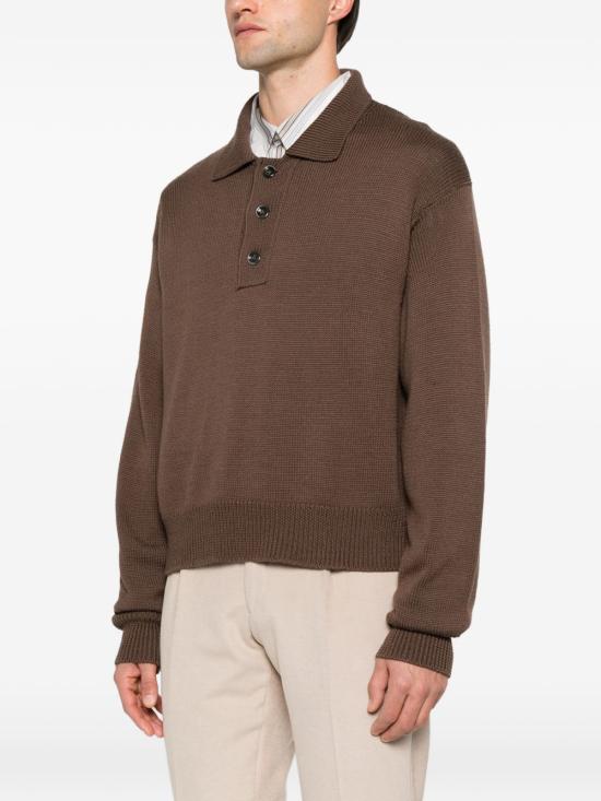 26FW 나인인더모닝 스웨터 9FW26OSC01T30 LEGNO MARRONE - NINE IN THE MORNING