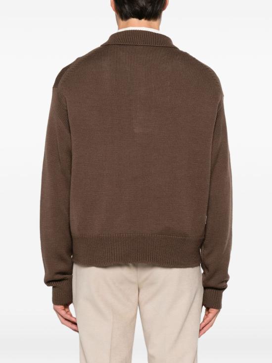 26FW 나인인더모닝 스웨터 9FW26OSC01T30 LEGNO MARRONE - NINE IN THE MORNING