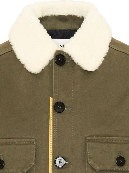 26FW [키즈] 펜디 패딩 JUA308 B1L2F0QQ4 VERDE - FENDI