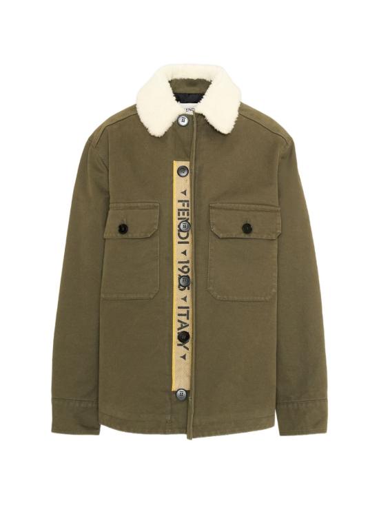 26FW [키즈] 펜디 패딩 JUA308 B1L2F0QQ4 VERDE - FENDI