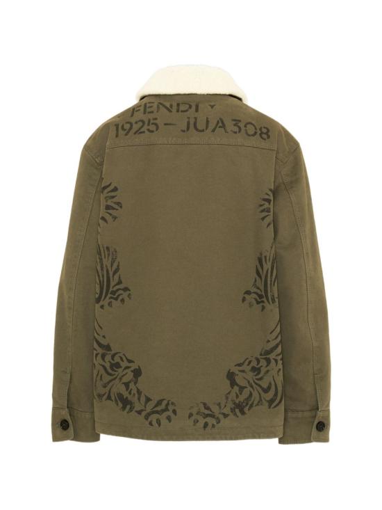 26FW [키즈] 펜디 패딩 JUA308 B1L2F0QQ4 VERDE - FENDI