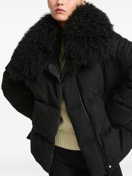 26FW 이브살로몬 수트 자켓 27W27WFV01169 U09WA9144 NOIR CHINE - YVES SALOMON