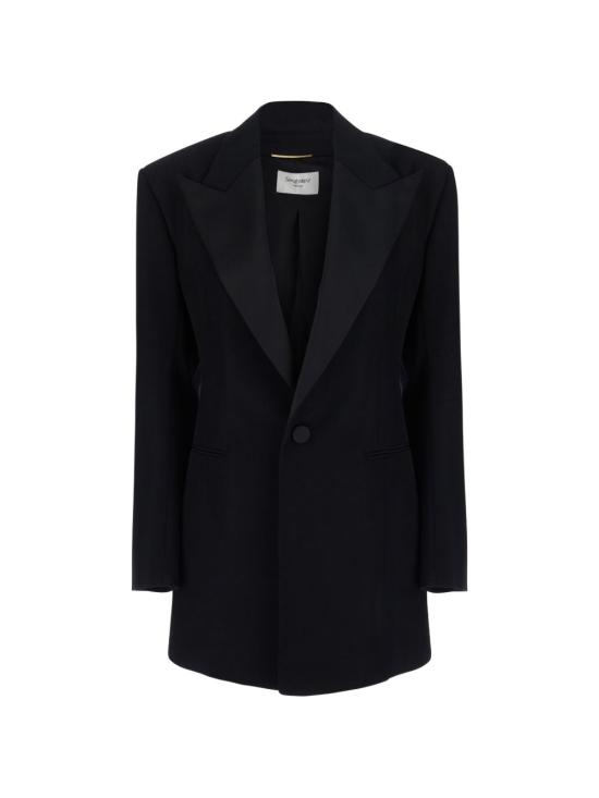 26FW 생로랑 수트 자켓 A007SB Y5J401000 BLACK