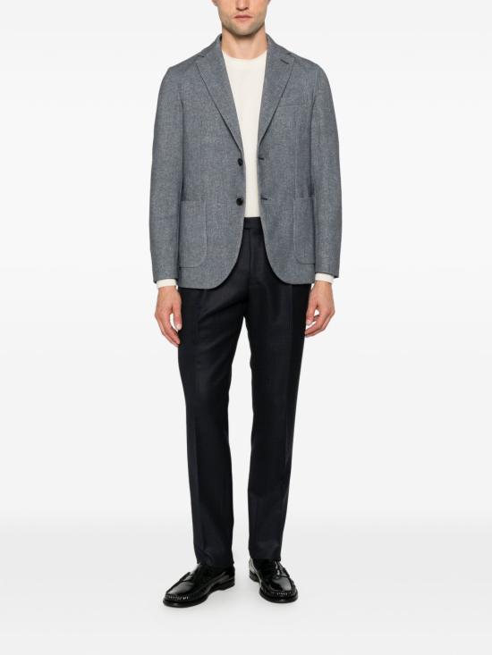 26FW 꼬르넬리아니 팬츠 285B032A17256 001 BLU - CORNELIANI