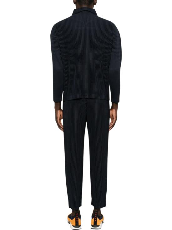 26FW 옴므 플리세 이세이 미야케 집업 니트 HP68JL540 75 NAVY - HOMME PLISSE' ISSEY MIYAKE