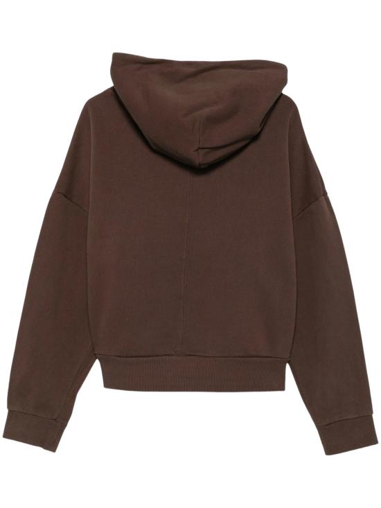 26FW 엔타이어 스튜디오 후드 티셔츠 ESFW26HO02012 6235 BROWN - ENTIRE STUDIOS
