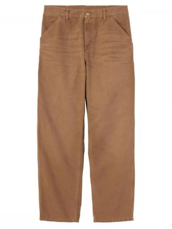 26FW 칼하트 WIP 싱글 니 팬츠 I034798 3TG4O32 BROWN