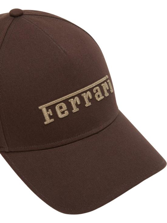 26FW 페라리 볼캡 CANCP0020 WCO0004CFF BROWN - FERRARI