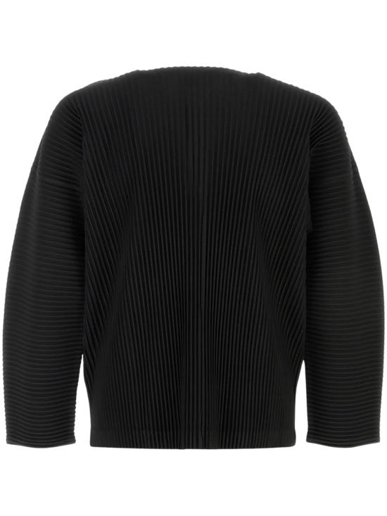 26FW 옴므 플리세 이세이 미야케 긴팔 티셔츠 HP68JK093 15 BLACK - HOMME PLISSE' ISSEY MIYAKE
