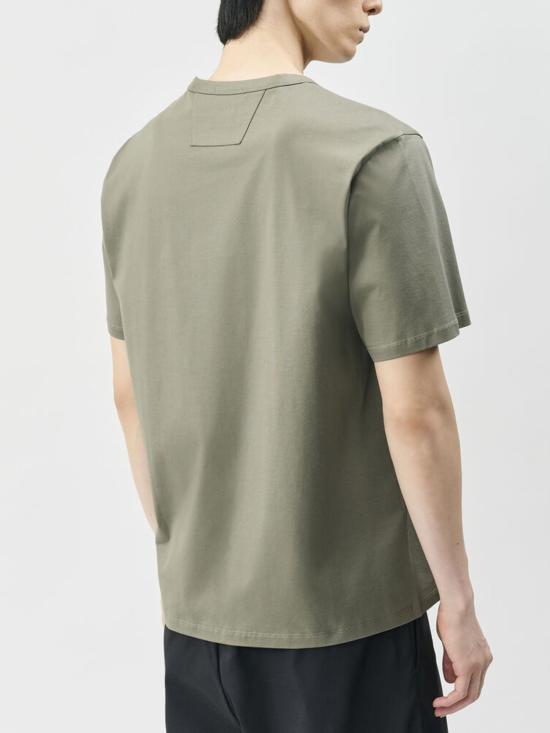 26FW 씨피 컴퍼니 반팔 티셔츠 21CLTS013A 006370W661 GREEN - C.P. COMPANY