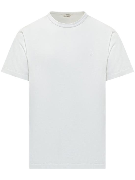 26FW JW앤더슨 반팔 티셔츠 JT0331 PG1937001 WHITE