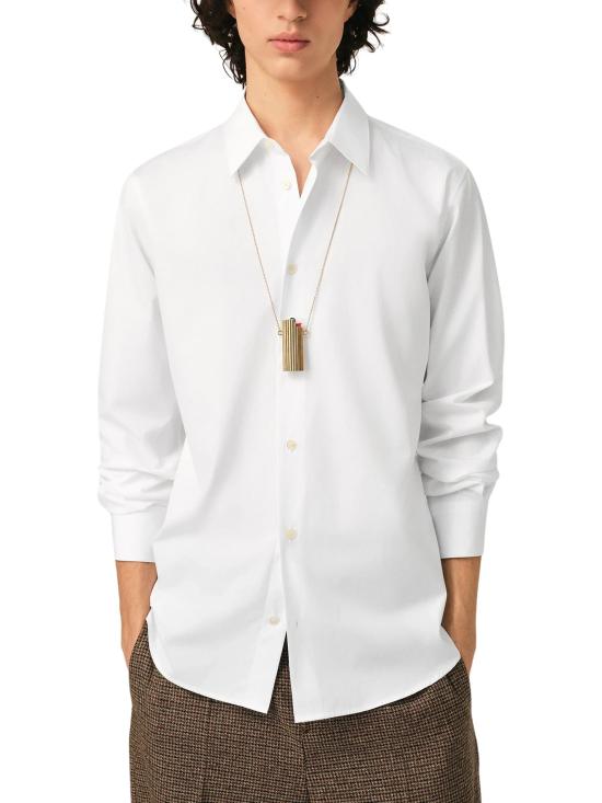 26FW 아미 셔츠 HSH764 CO0045100 WHITE - AMI
