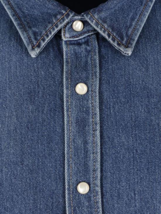 26FW 생로랑 셔츠 862246 Y20PA5113 NAVY - SAINT LAURENT