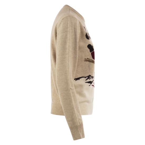 26FW 세인트바쓰 스웨터 QUE0018 BEIGE - MC2 SAINT BARTH