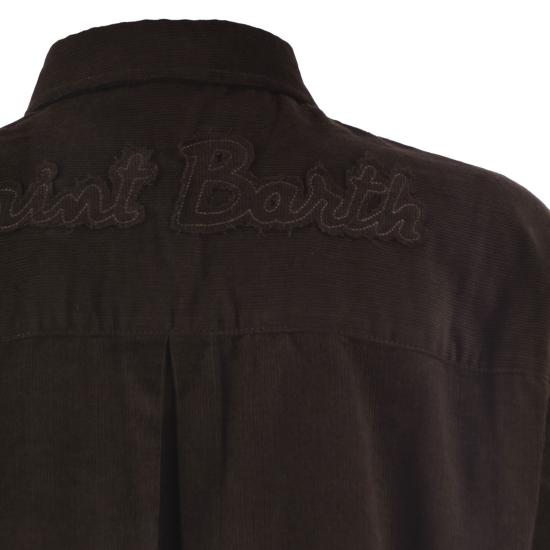 26FW 세인트바쓰 블라우스/셔츠 GIG0002 DARK BROWN - MC2 SAINT BARTH