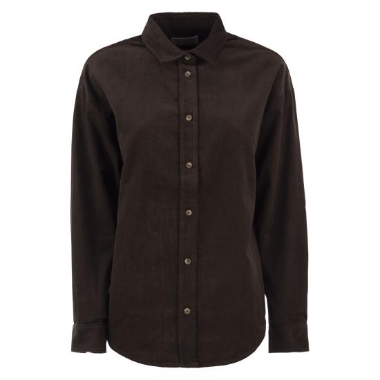 26FW 세인트바쓰 블라우스/셔츠 GIG0002 DARK BROWN
