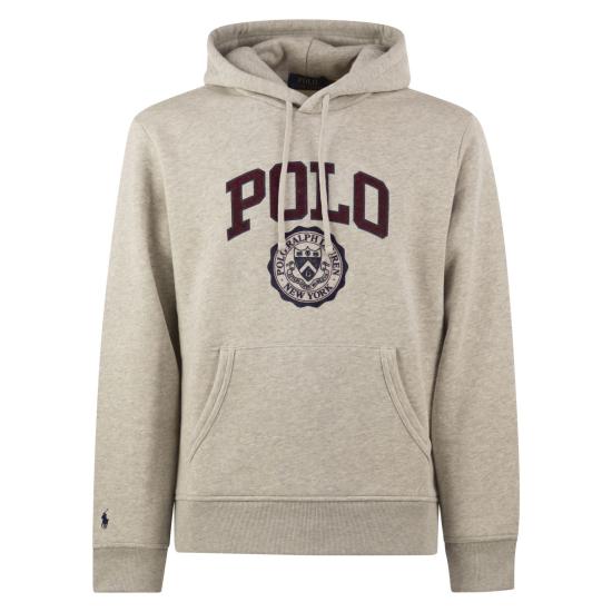 26FW 폴로 랄프로렌 후드 티셔츠 710B26149 LIGHT GREY