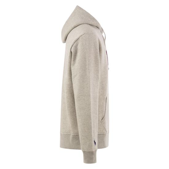 26FW 폴로 랄프로렌 후드 티셔츠 710B26149 LIGHT GREY - POLO RALPH LAUREN