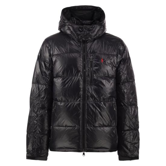 26FW 폴로 랄프로렌 고햄 글로시 다운 자켓 710968281 BLACK