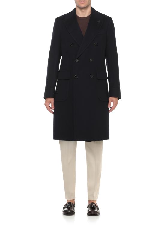 26FW 라르디니 코트 CN23191 ACSP67642850 BLUE - LARDINI