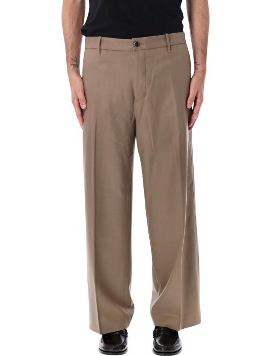 26FW 나인인더모닝 스트레이트 팬츠 THG11U38 CAMEL MARRONE