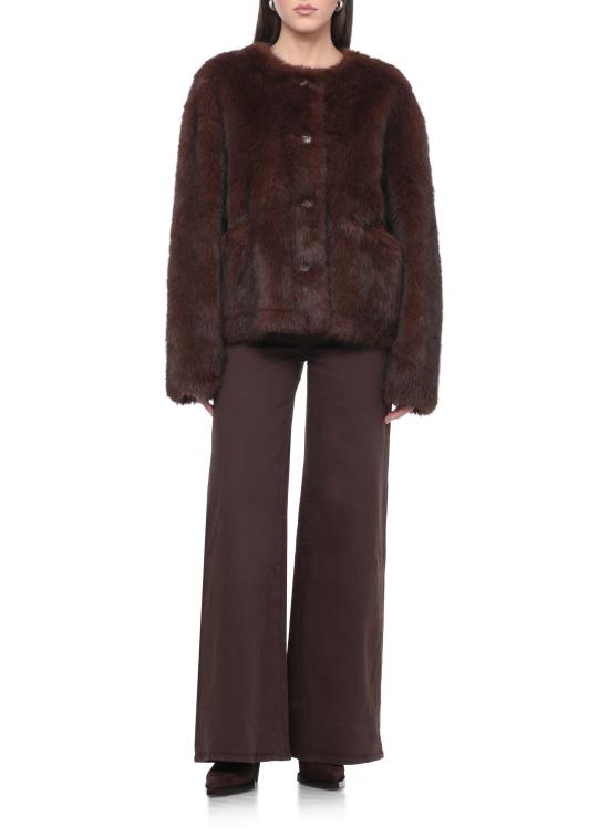 26FW 마더 스트레이트 팬츠 11105 544 THE UNDERCOVER SNEAKCHOCOLATE BROWN - MOTHER