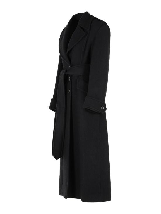 26FW 블루마린 트렌치 코트 RF6013T901A22222 BLACK - BLUMARINE