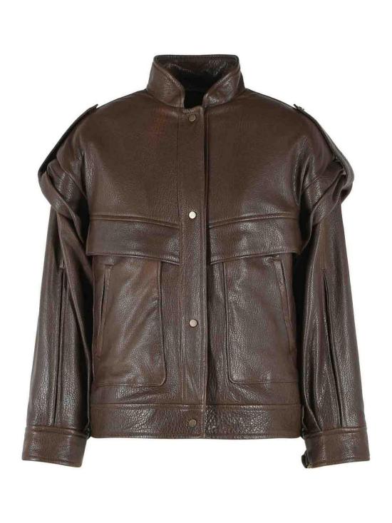 26FW 살바토레 산토로 봄버 자켓 51074DBROWN