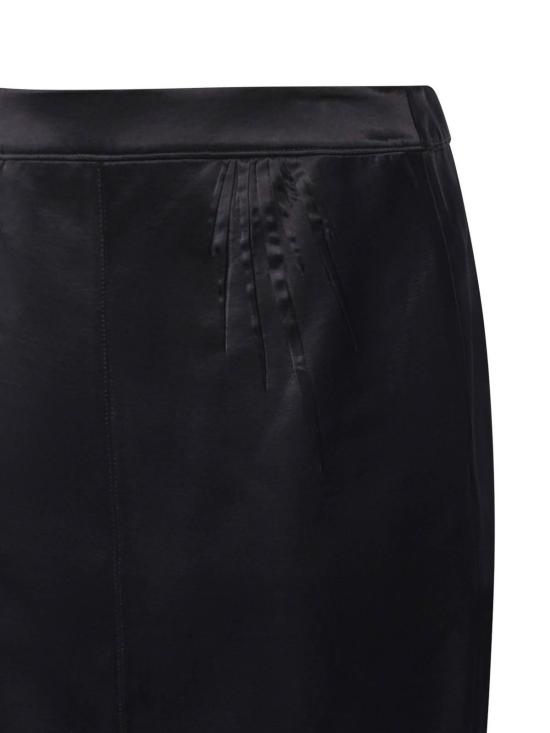 26FW 생로랑 미디 스커트 863981Y1K441000 BLACK - SAINT LAURENT