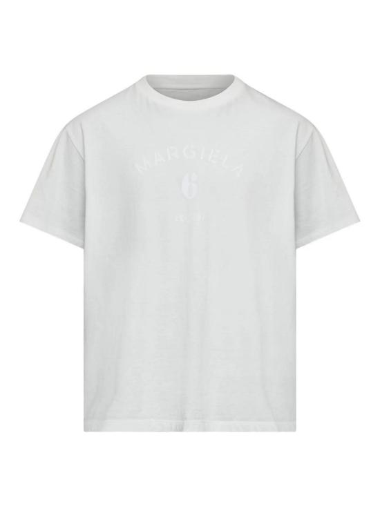 26FW MM6 메종마르지엘라 반팔 티셔츠 SH2GC0048M20048101 WHITE