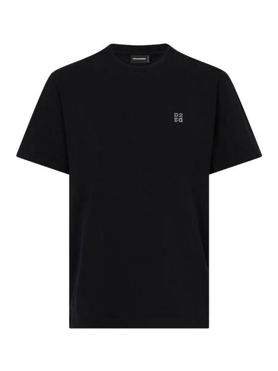 26FW 디스퀘어드2 반팔 티셔츠 S74GD1594D20136900 BLACK