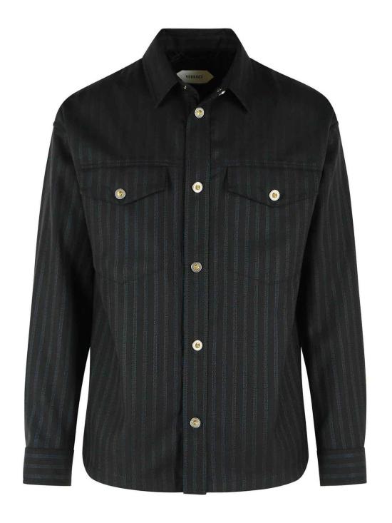 26FW 베르사체 셔츠 10268331A192071B000 BLACK