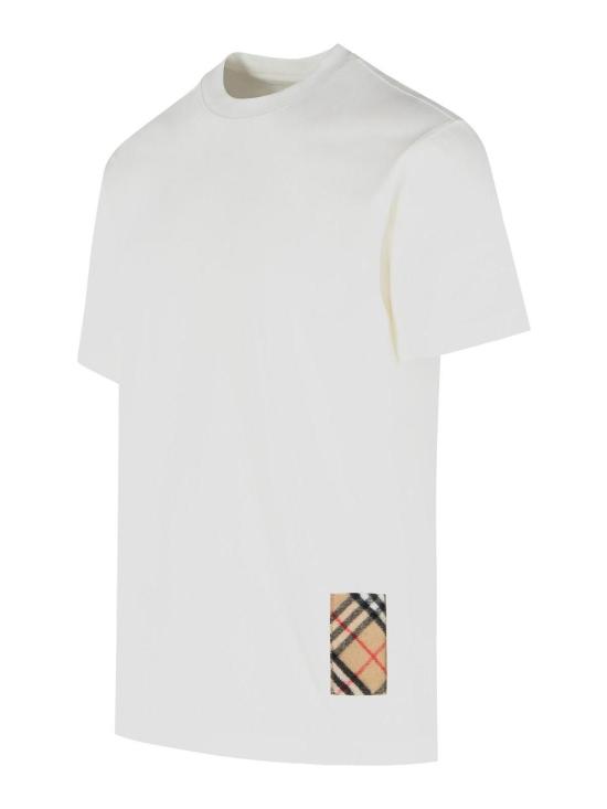 26FW 버버리 반팔 티셔츠 8132922 WHITE - BURBERRY
