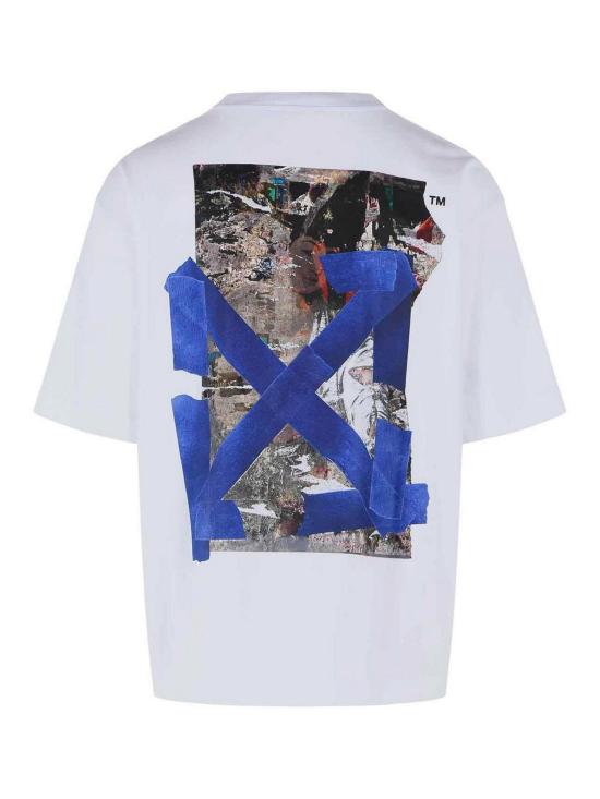 26FW 오프화이트 반팔 티셔츠 44MAA120F26J018100 WHITE - OFF WHITE