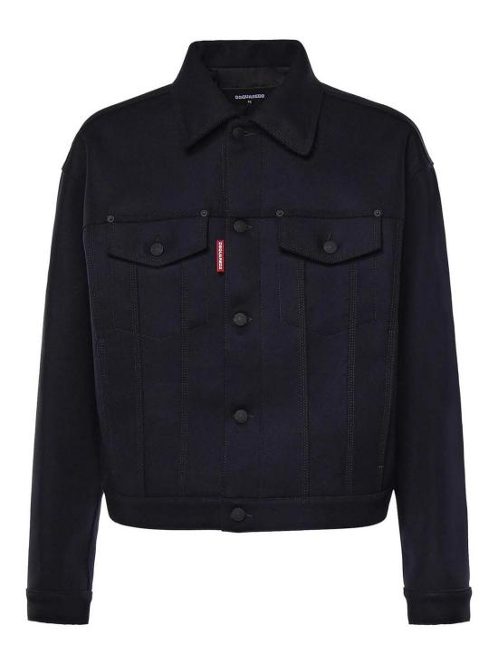 26FW 디스퀘어드2 자켓 S74AM1537S53003524 DARK BLUE