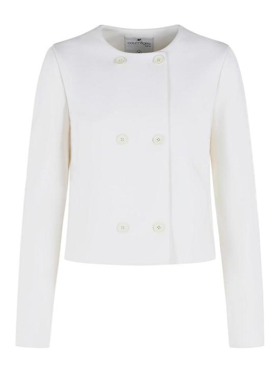 26FW 쿠레쥬 탑 326CVE163PL01700001 WHITE