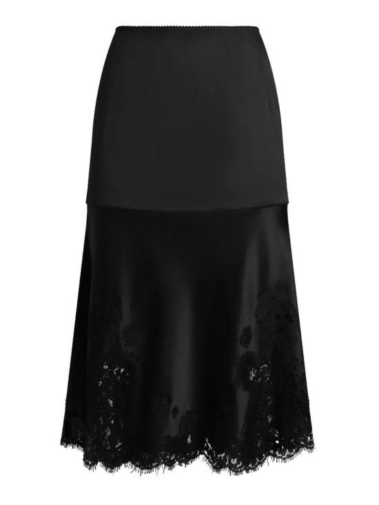 26FW 돌체앤가바나 미디 스커트 F4DLYTFURAGN0000 BLACK