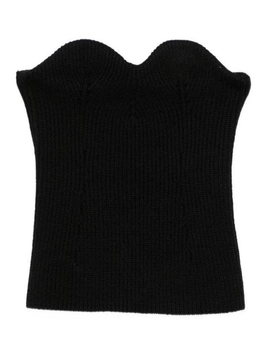 26FW 질샌더 민소매 티셔츠 J03NC0348J14887001 BLACK