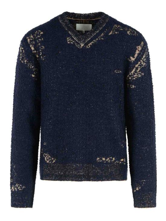 26FW 마르지엘라 에시드 니트 스웨터 S67HN0012M13331511F BLUE