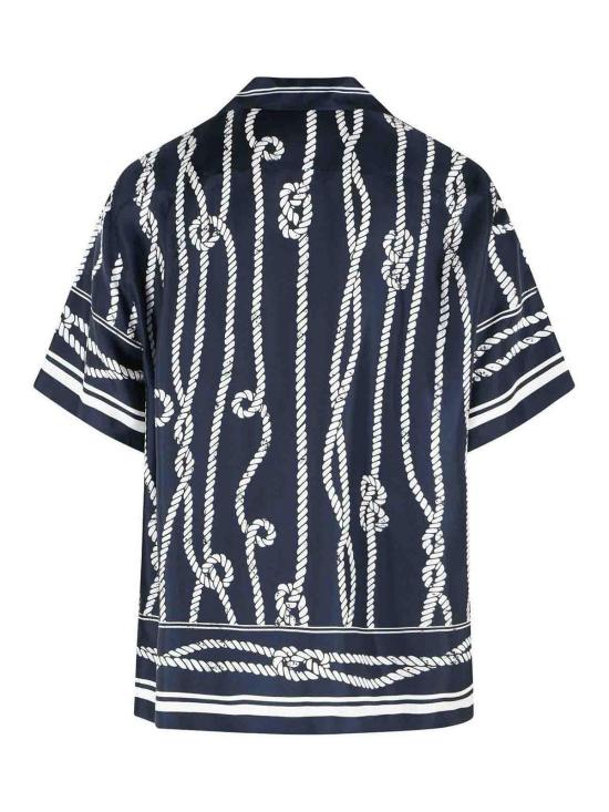 26FW 돌체앤가바나 셔츠 G5JH9THI143HB6EZ DARK BLUE - DOLCE & GABBANA