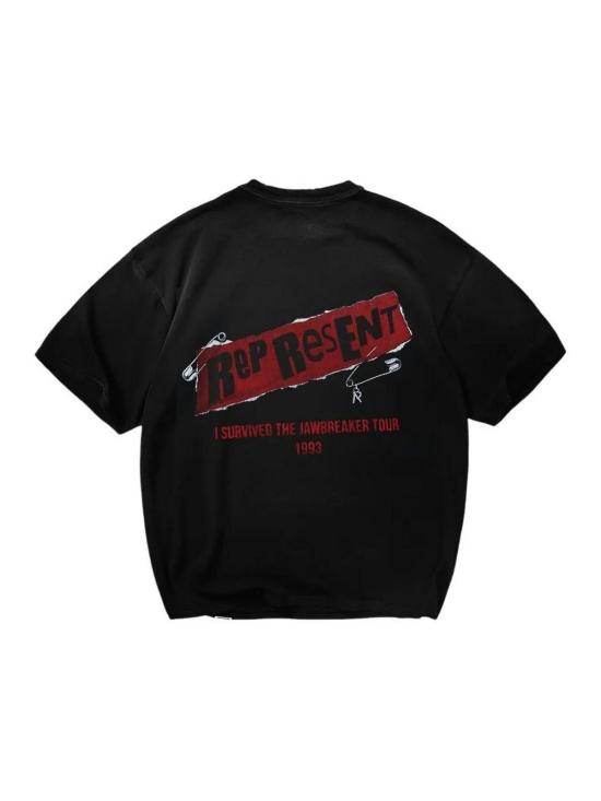 26FW 리프레젠트 반팔 티셔츠 MLM10107406 BLACK - REPRESENT