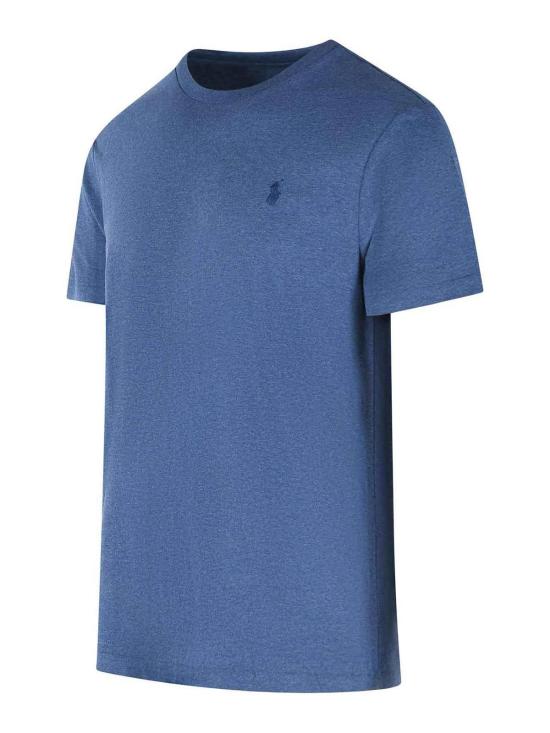 26FW 폴로 랄프로렌 포니로고 자수 반팔 티셔츠 710671438541 BLUE - POLO RALPH LAUREN