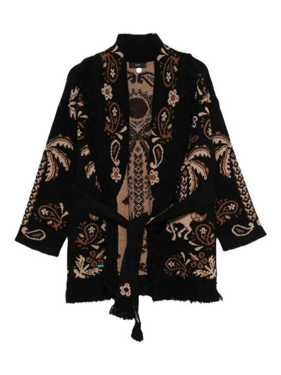 26FW 알라누이 가디건 LWHB064E26KNI0031061 BLACK