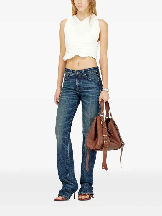 26FW 디젤 더블 레이어 러플 탱크탑 A260680BLCN141 WHITE - DIESEL
