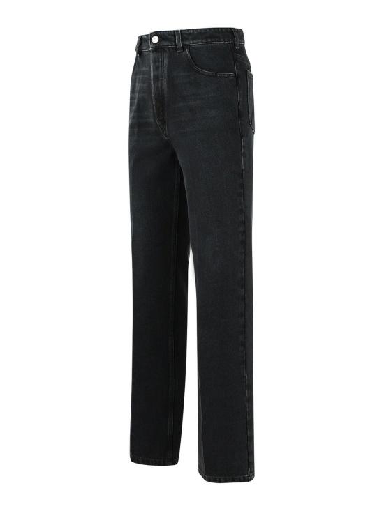 26FW 마르니 스트레이트 팬츠 PUJU0354A0USCZ4700N99 BLACK - MARNI