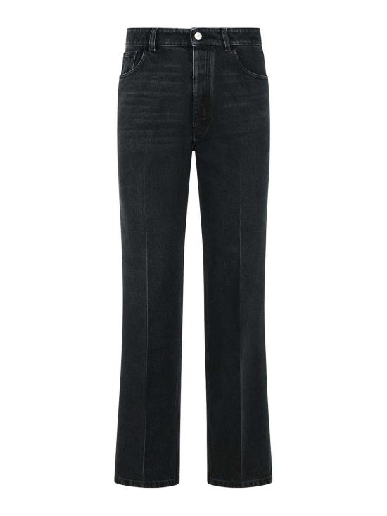 26FW 마르니 스트레이트 팬츠 PUJU0354A0USCZ4700N99 BLACK