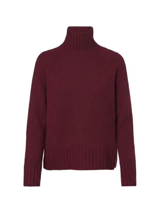 26FW 막스마라 탑 MANTOVA008 DARK RED - MAX MARA